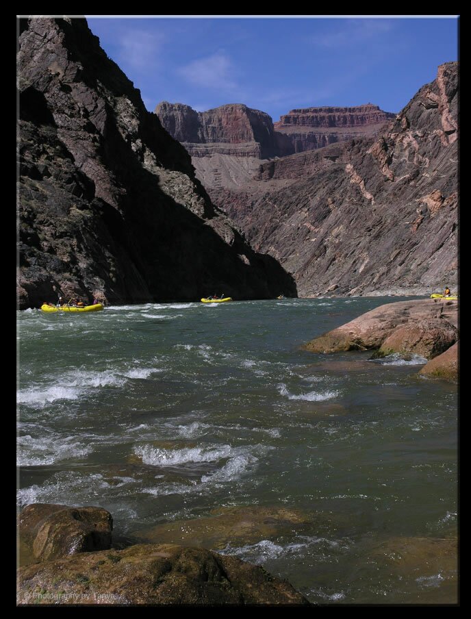 Grand Canyon river photograph