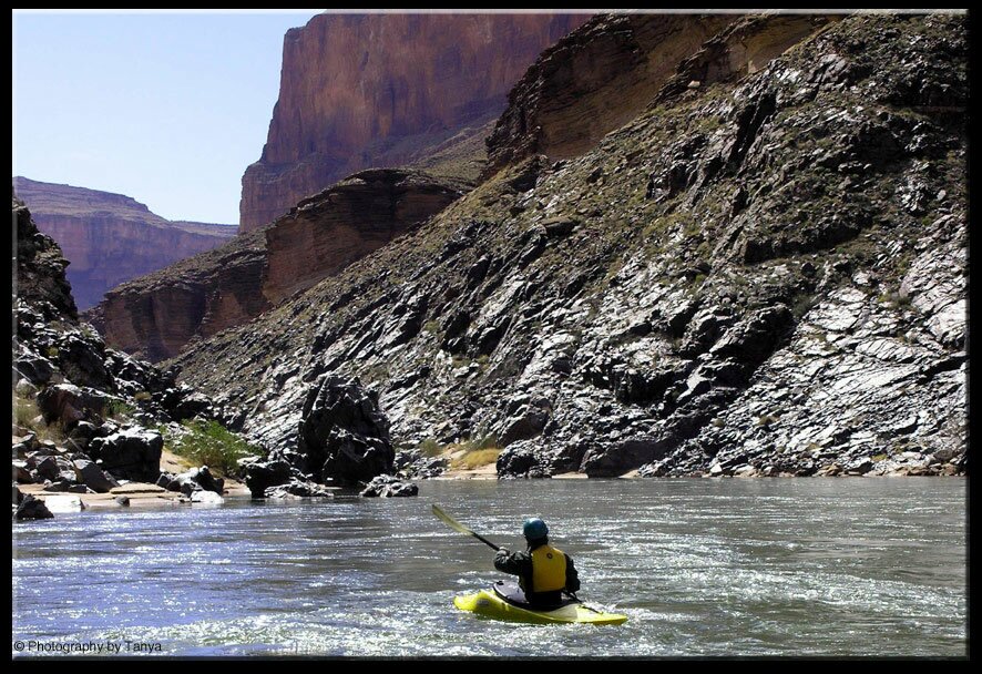 Grand Canyon river photo