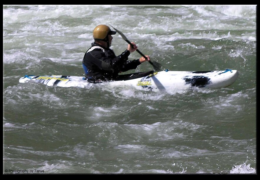 Kayaker Colorado River - Grand Canyon photo