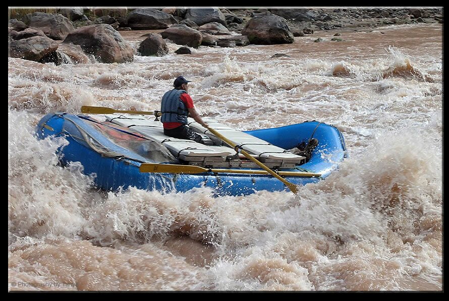 Picture Grand Canyon - River Rapid 