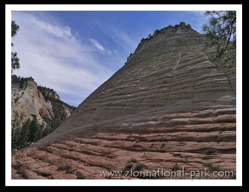 Zion National Park photo - Checkerboard Mesa