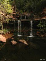 Zion National Park Picture - Double Falls