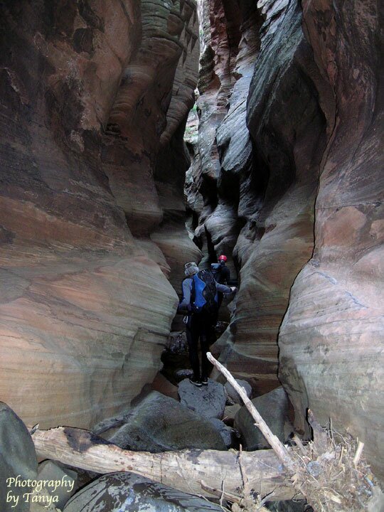 slot canyon photo
