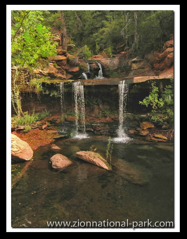 Kolob Terrace: Double Falls