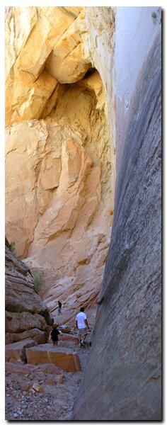 Lick Wash, a slot canyon in the Grand Staircase National Monument