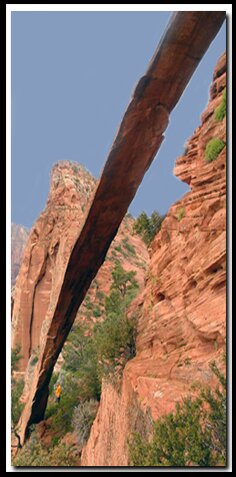 Zion's Bridge Mountain - Crawford Arch