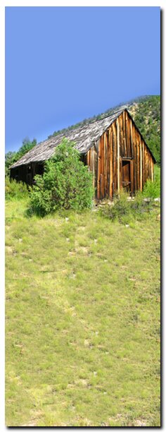 Old Cabin found along the Rattlesnake - Ashdown Creek Route