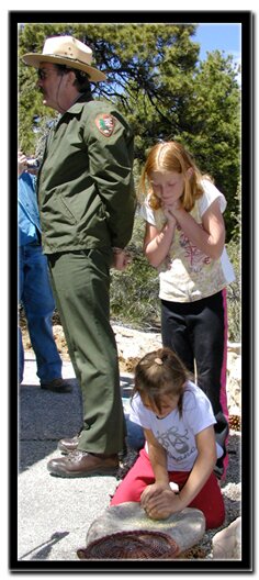 Children at a Ranger Talk at the North Rim Grand Canyon