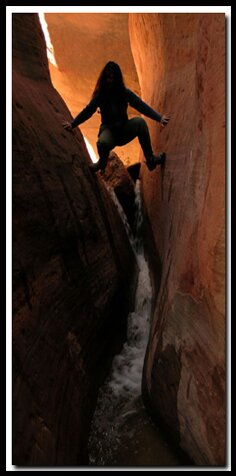 Utah's Red Hollow Slot Canyon