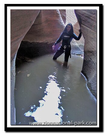 Mary Cisneros canyoneering