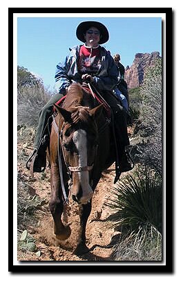 Zion's Horse Trail - Sand Bench