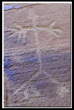 Mt. Kinesava - Zion Petroglyphs