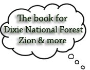 Zion Book: Favorite Hikes in and around Zion National Park includes hiking on Cedar Mountain and Cedar Breaks