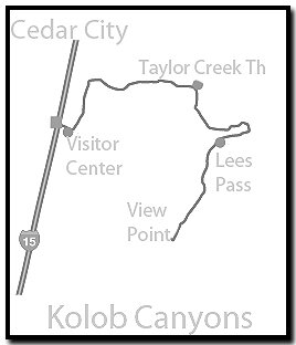 Kolob Canyons Map