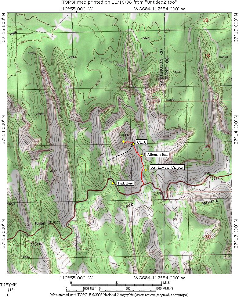 Aires Butte Map