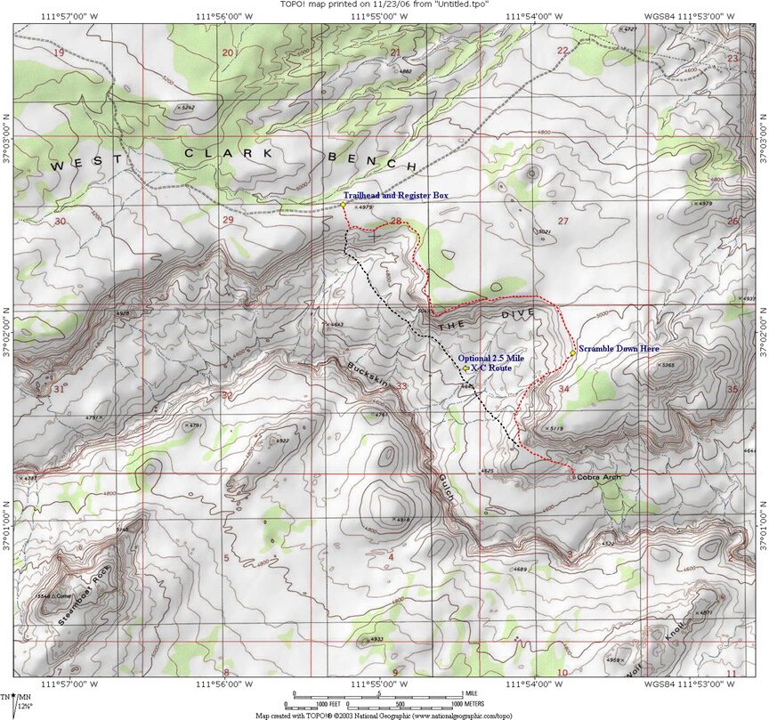 Cobra Arch Map