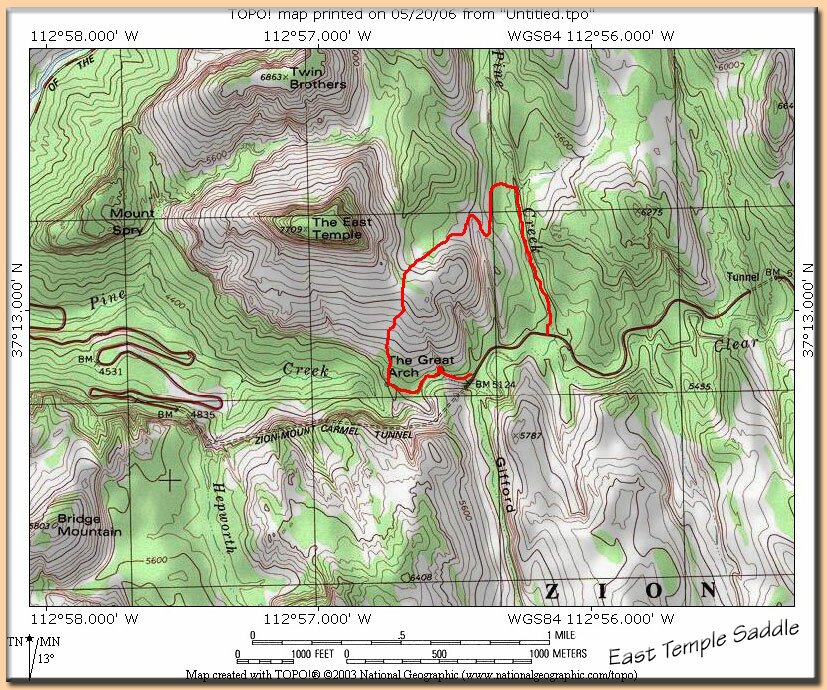 Map East Temple 