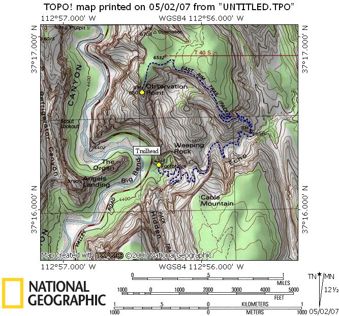 Observation Point Map